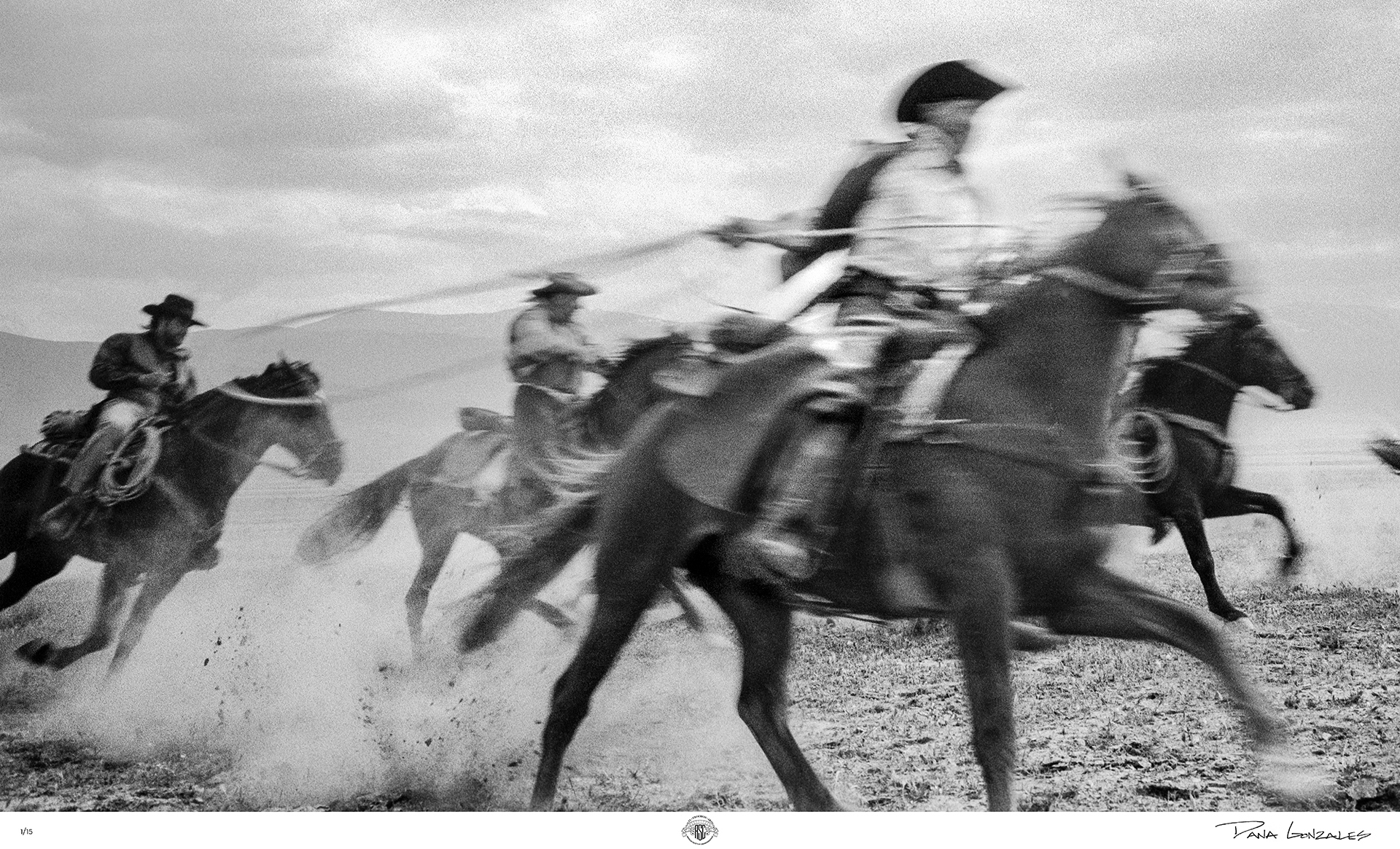 17 Gonzales Spanish Cowboys 2000 Contax T2 Ilford FP2 film copy