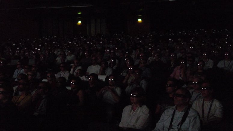 3D screening at IBC's Big Screen