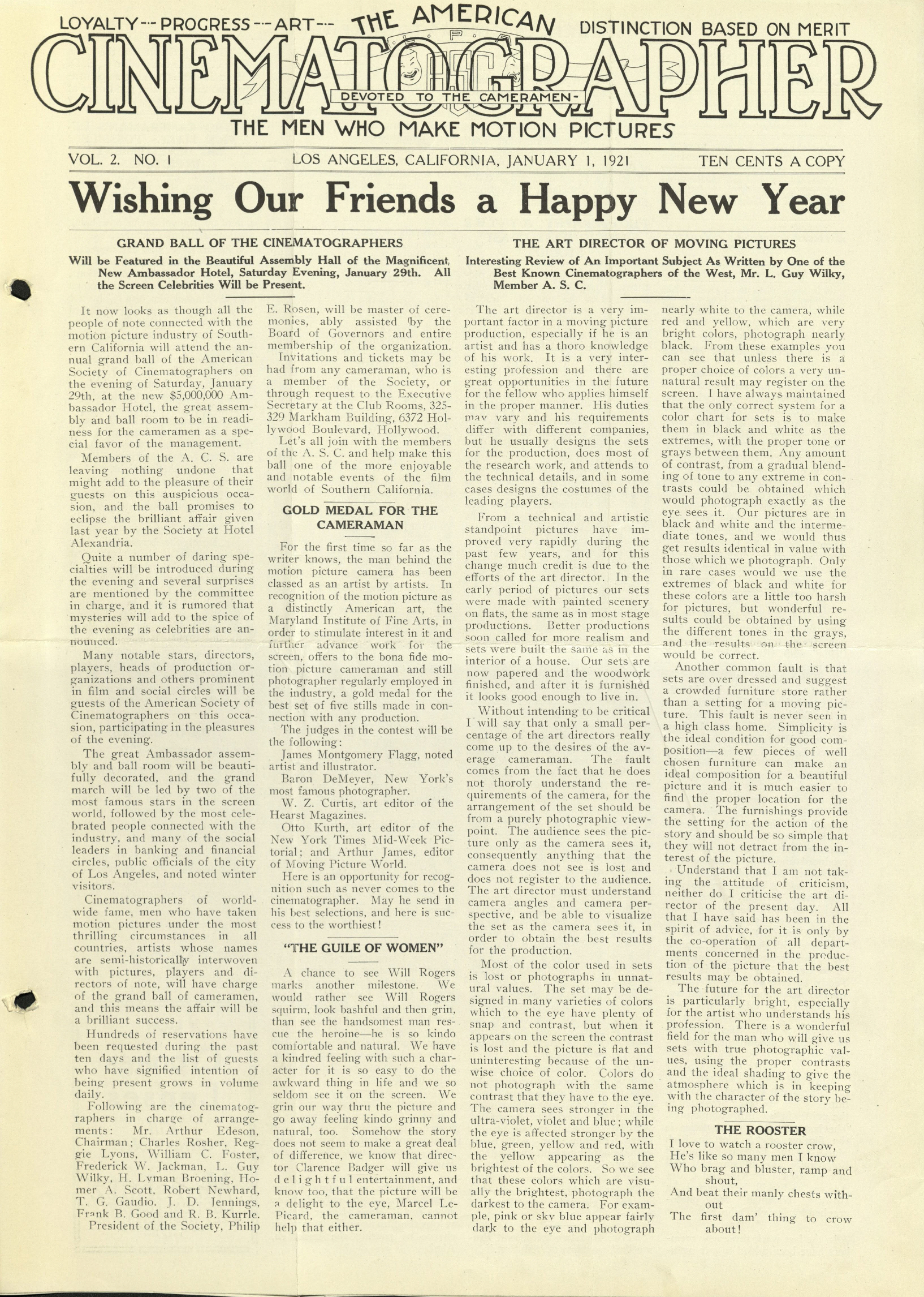 January 1, 1921