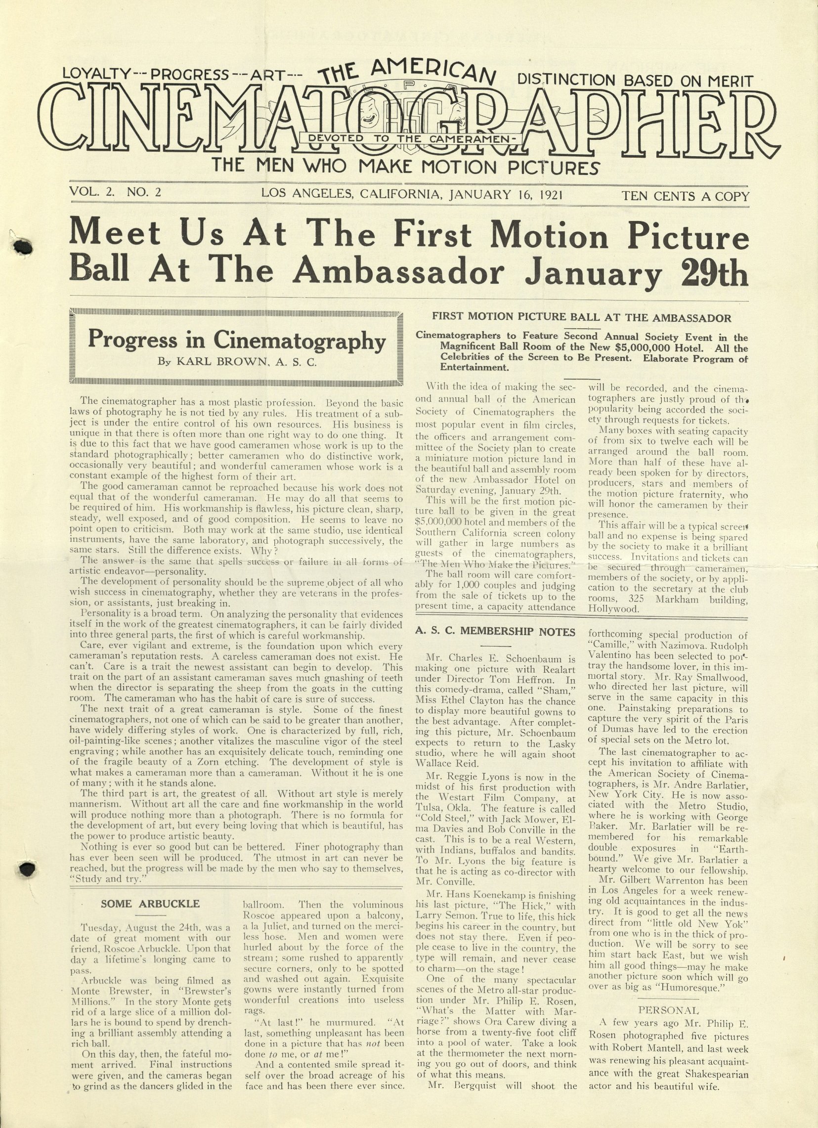 January 16, 1921