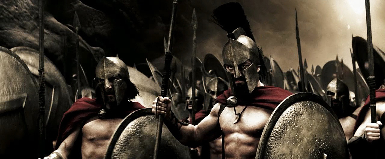 300 vs Meet the Spartans, This is SPARTA Spoof scene, Movie Laze