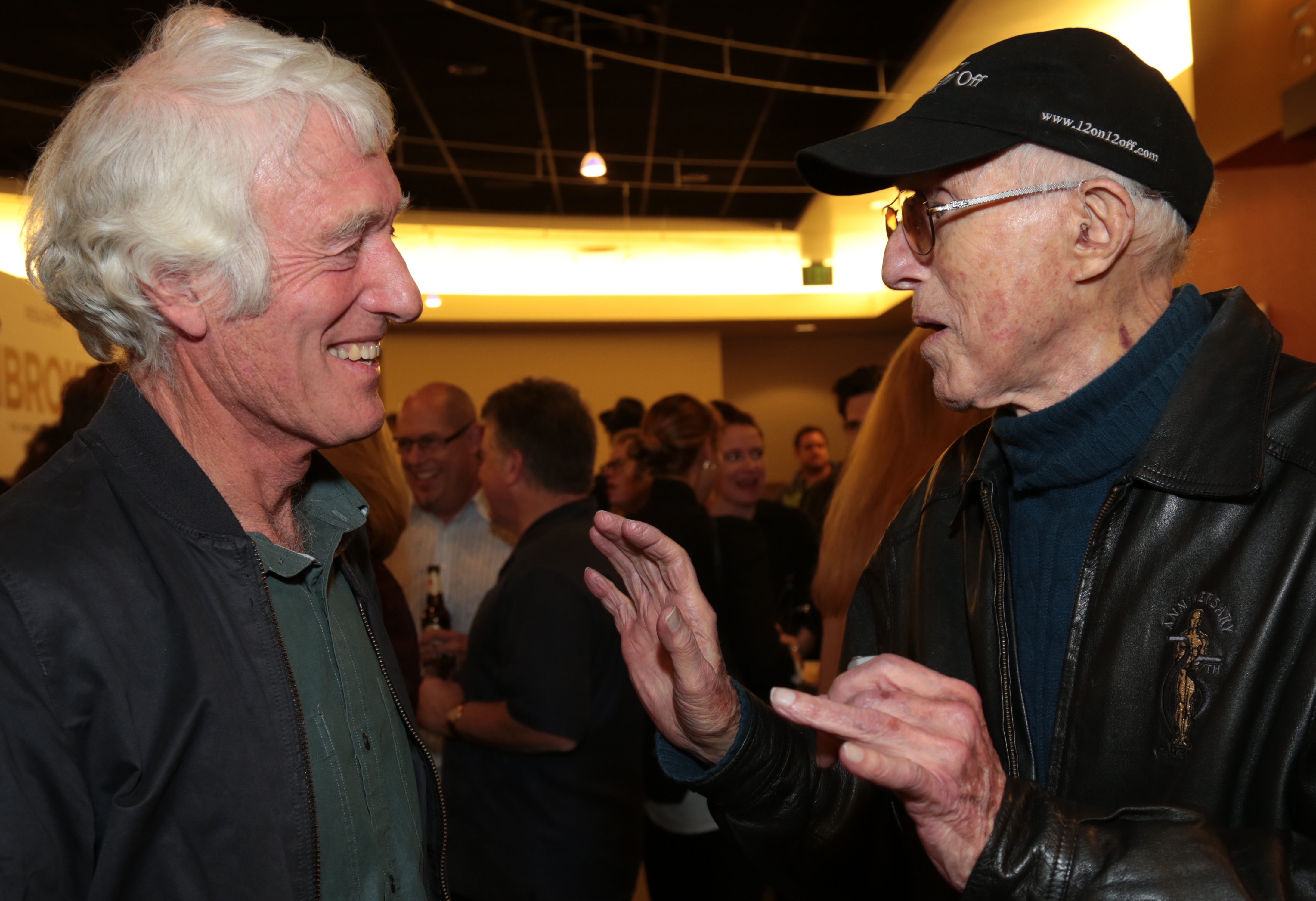 Deakins chats with Haskell Wexler, ASC.