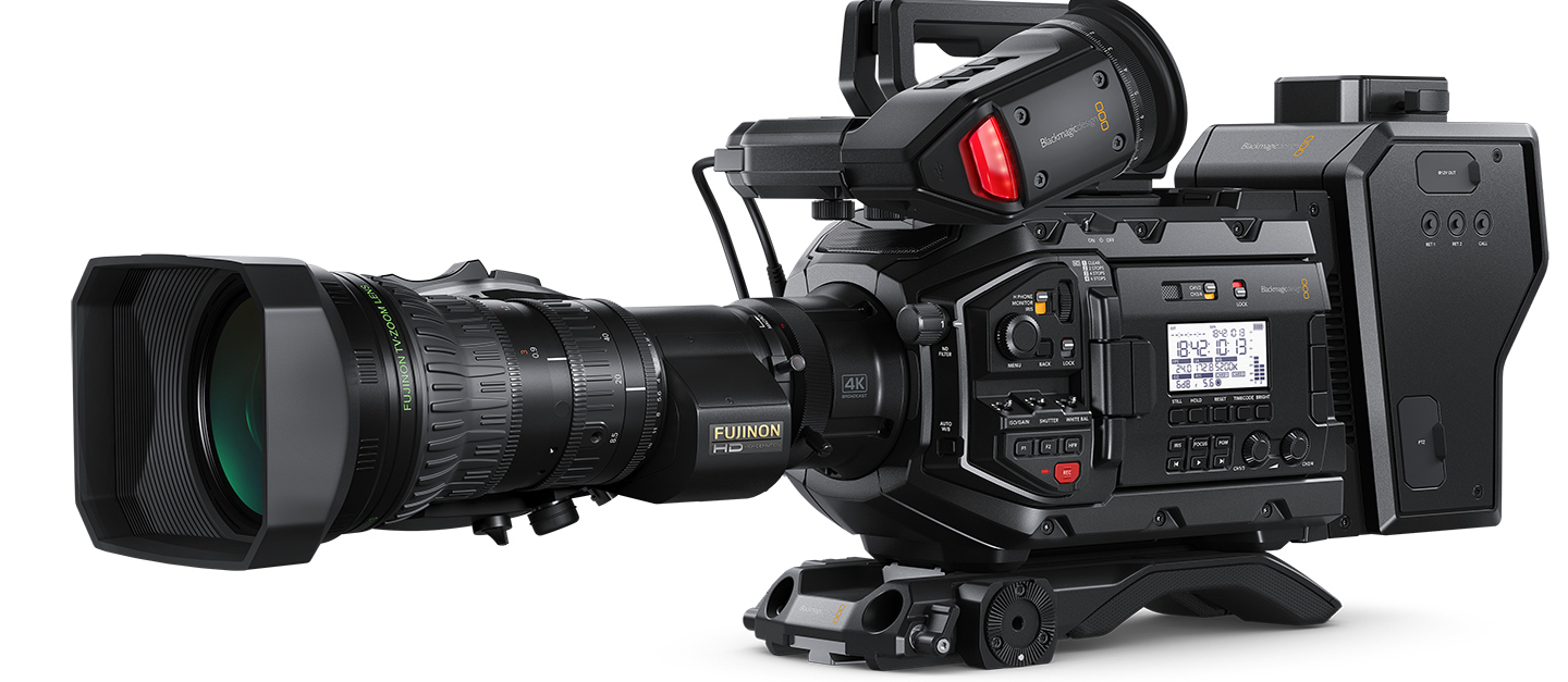 Blackmagic URSA Broadcast – Blackmagic OS