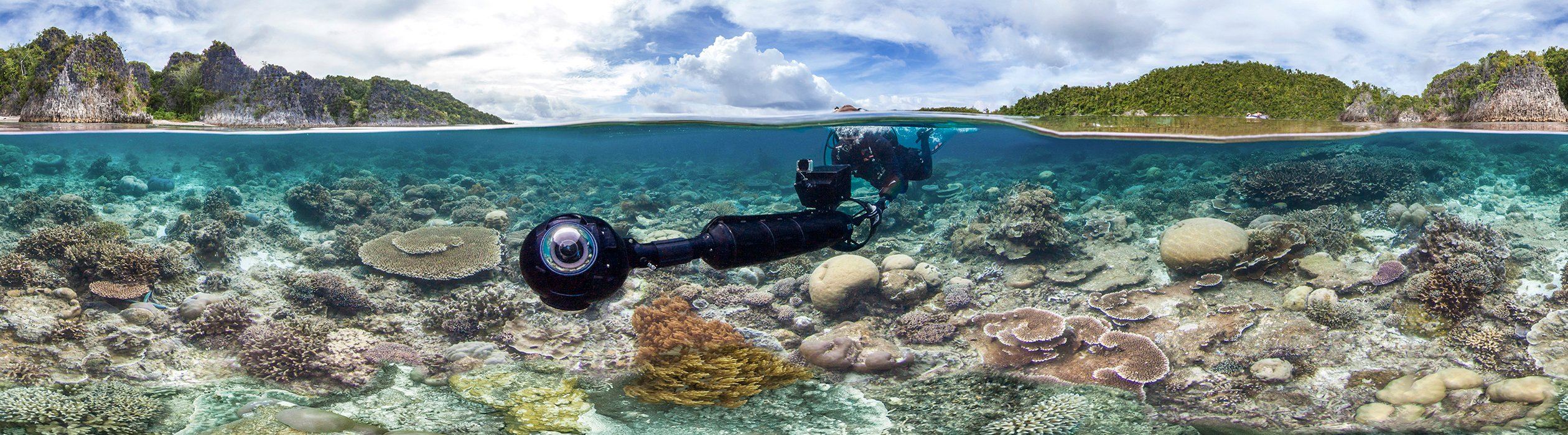 underwater coral reef camera