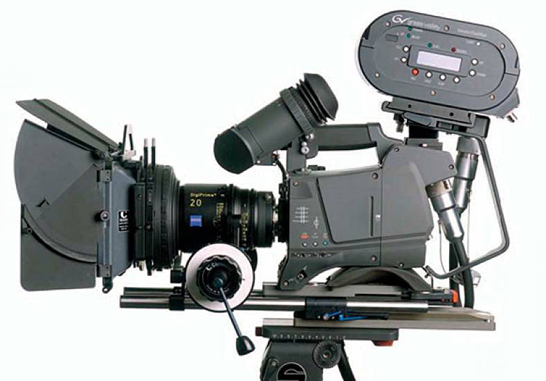 The Grass Valley Viper Filmstream camera.