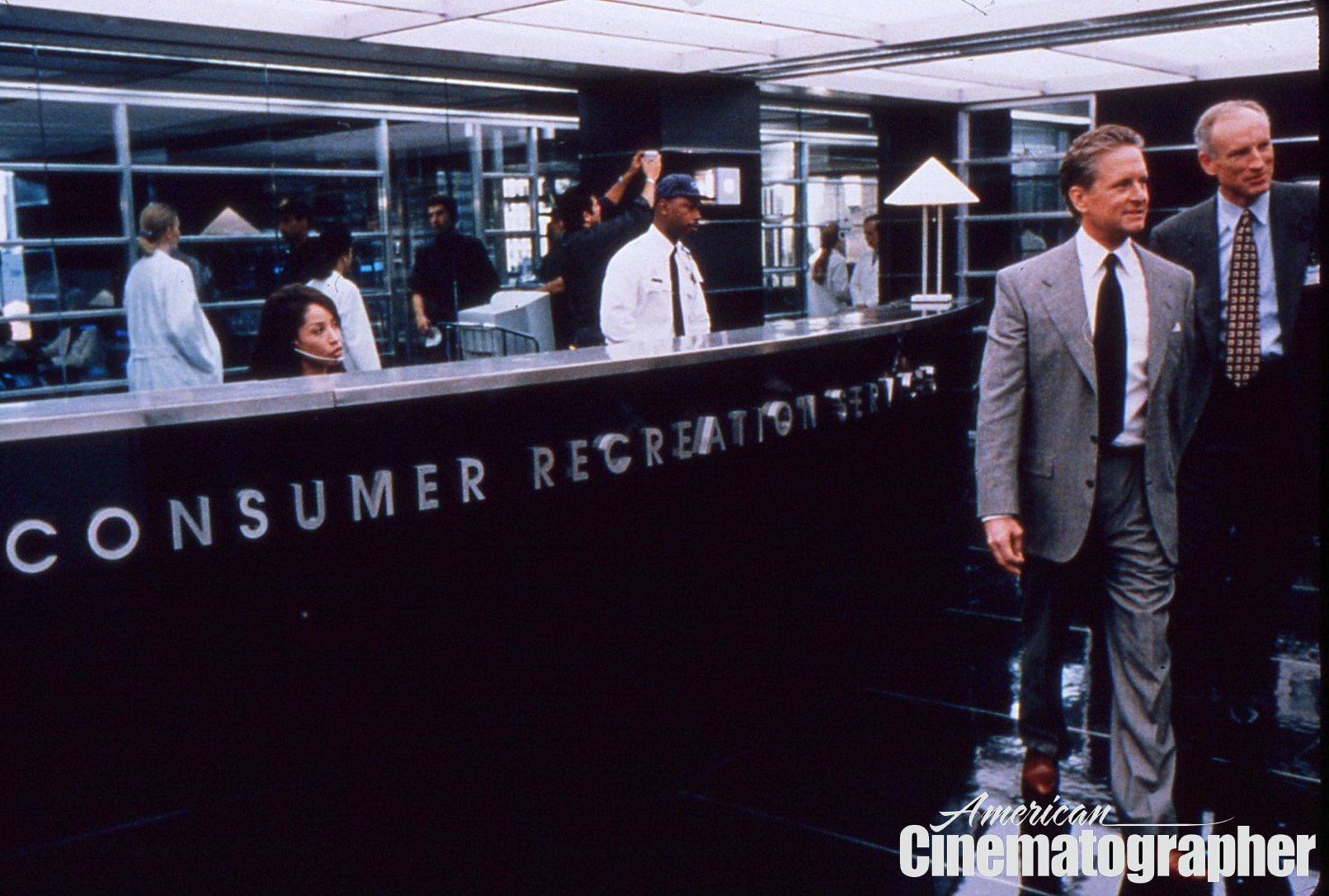 The Consumer Recreation Services (CRS) set was built in an actual San Francisco office space.