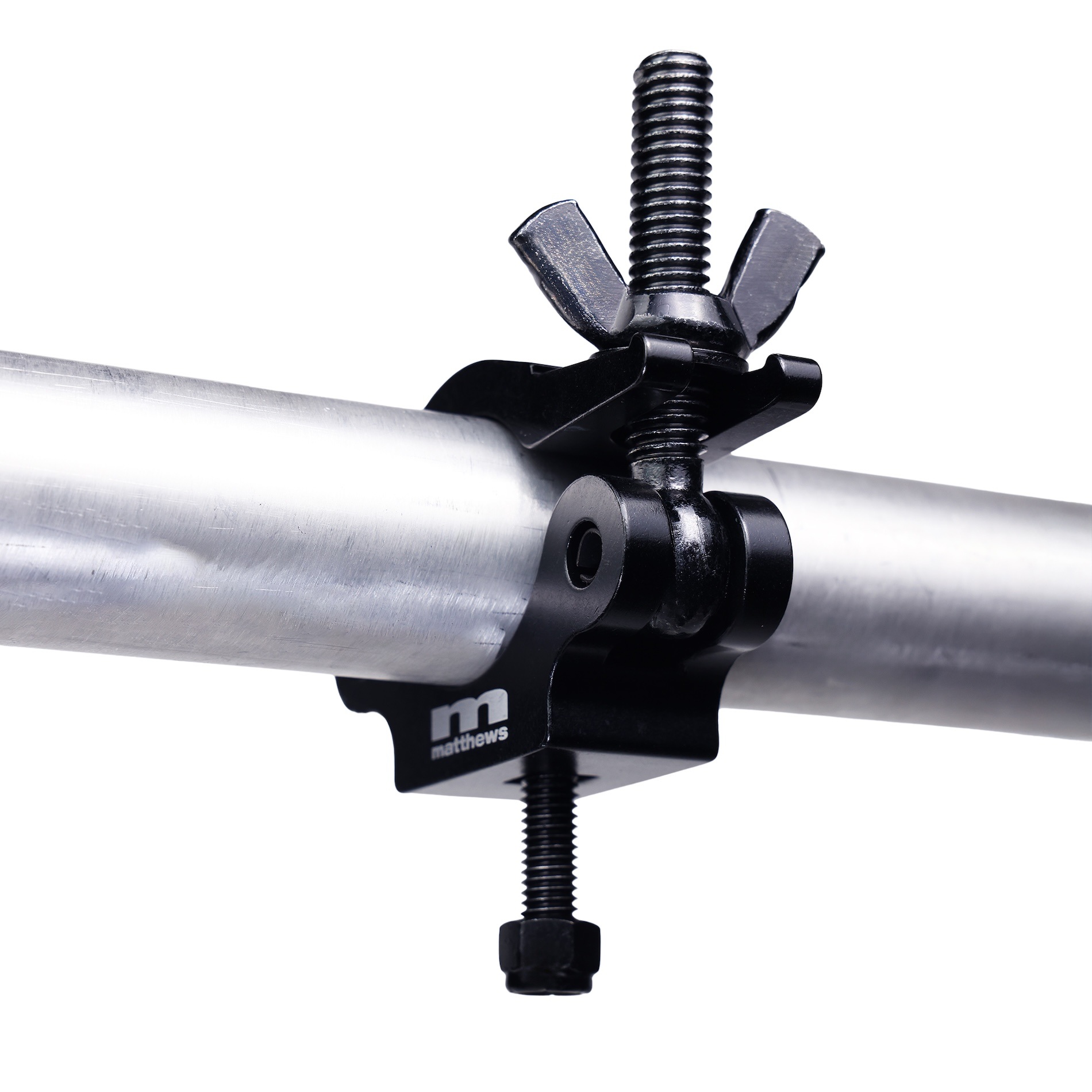 NP MSE Aluminum Grid Clamp Bolt on pipe