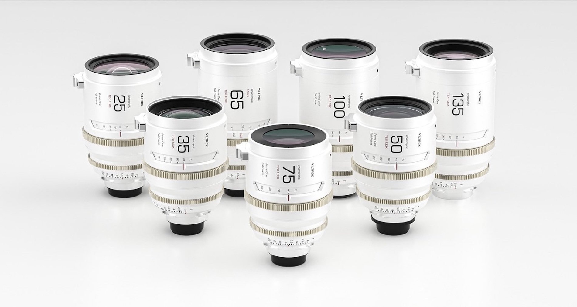 NP Viltrox 01 EPIC 1 33 X Anamorphic Prime Lens Sets
