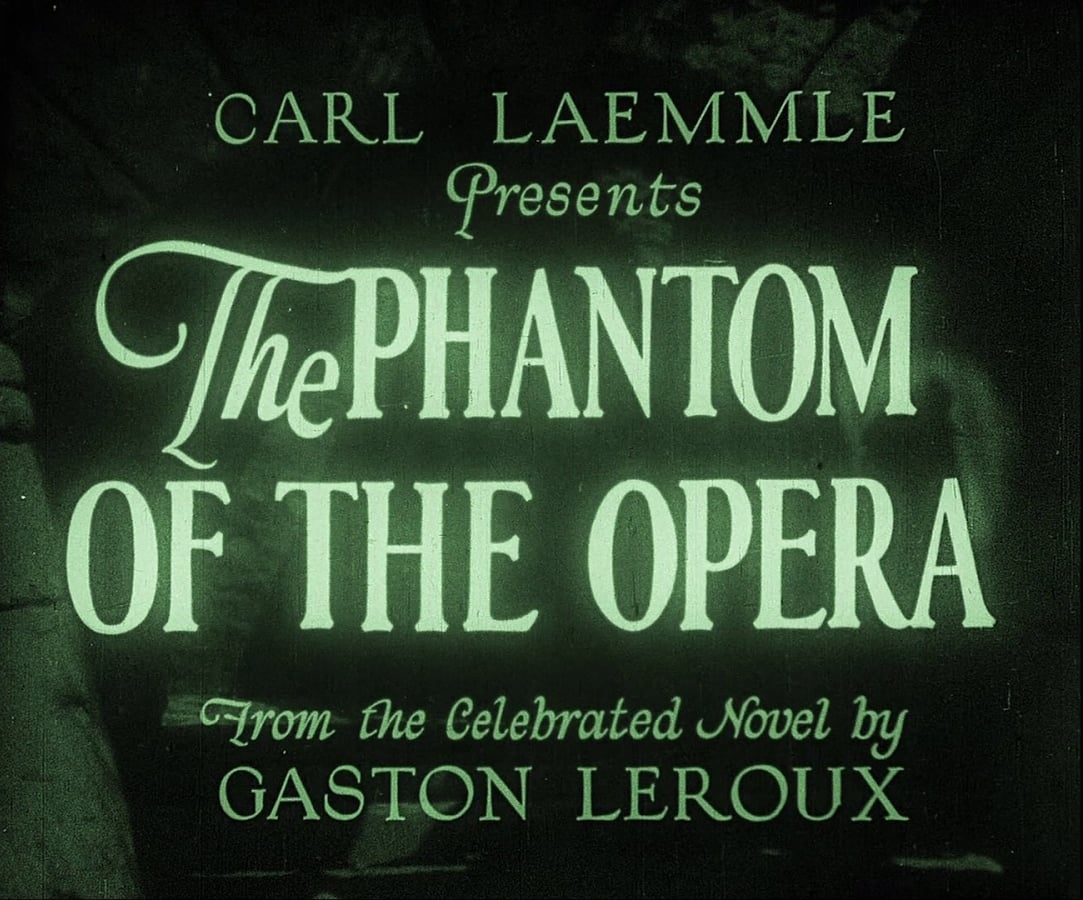Sidney's Sunday w/ The Monsters: Phantom of the Opera.