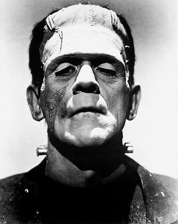 boris karloff frankenstein makeup