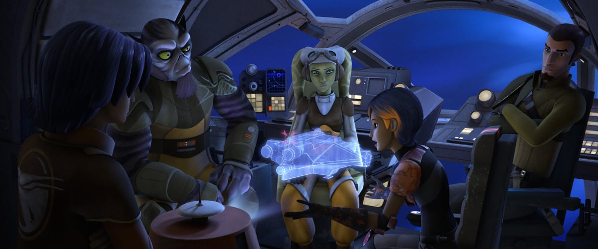 When does Star Wars Rebels take place?