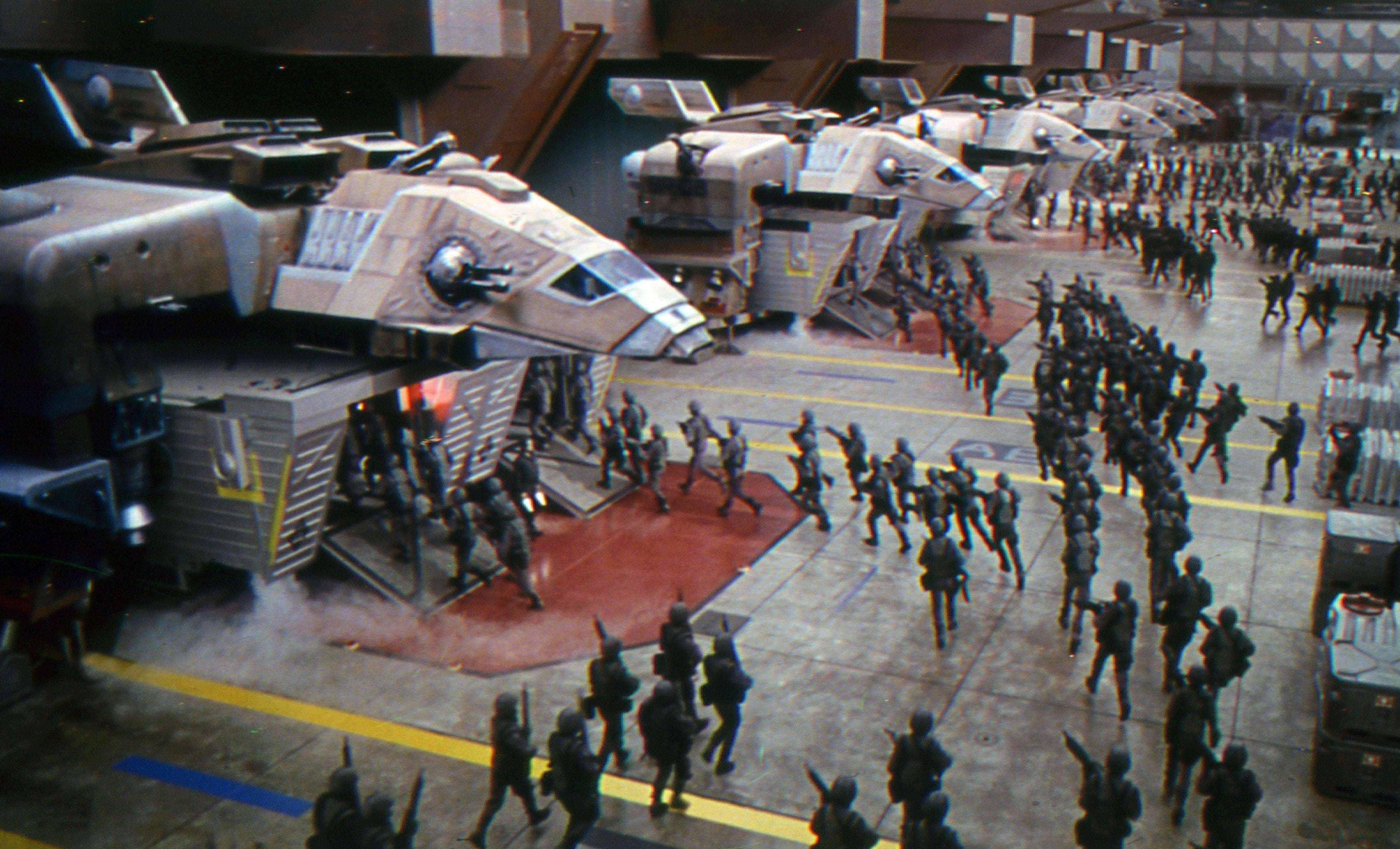 The American Society of Cinematographers Starship Troopers…