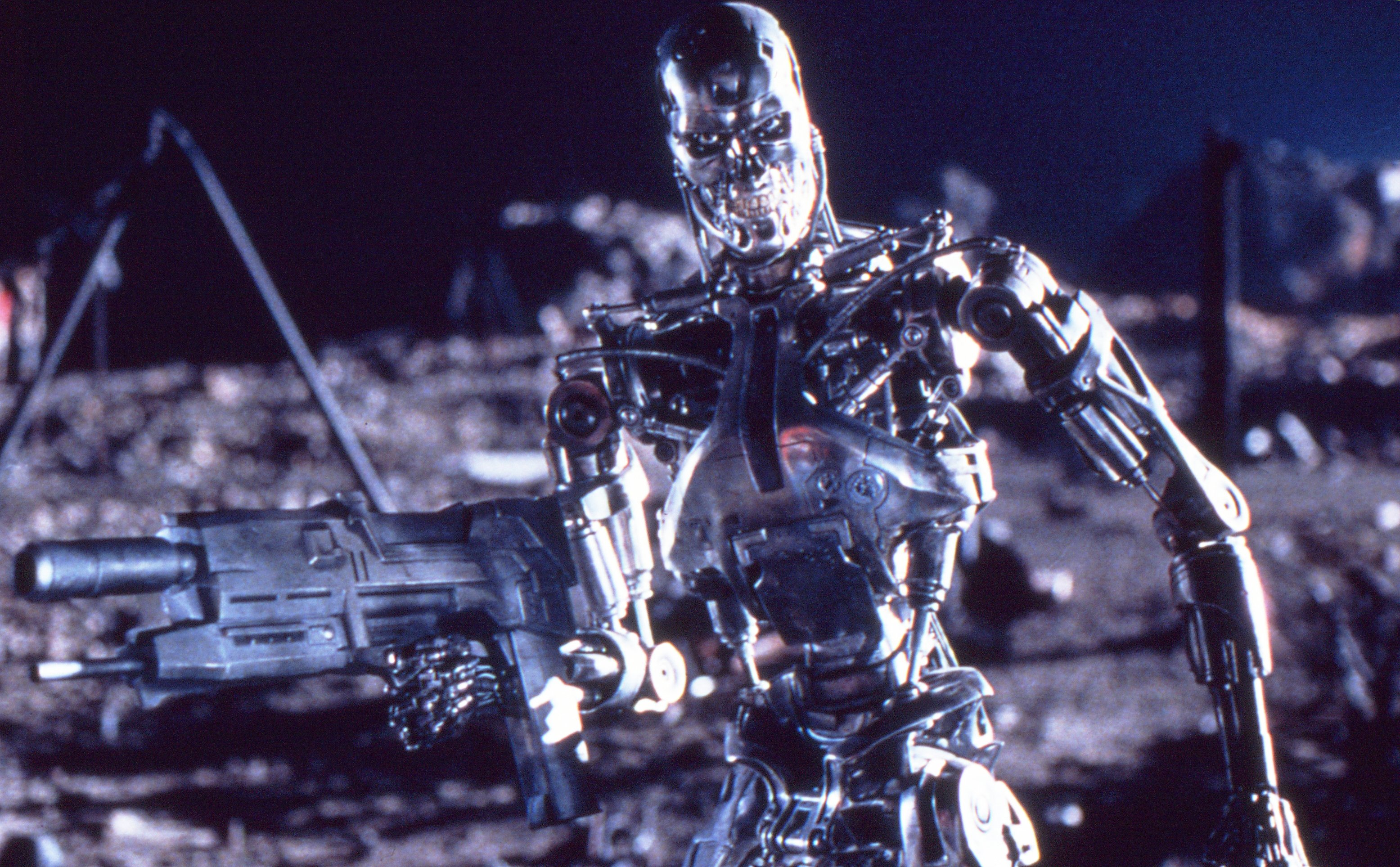 Terminator Nice Night For A Walk GIF - Terminator Nice Night For A