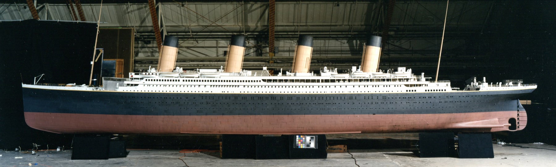 titanic side profile