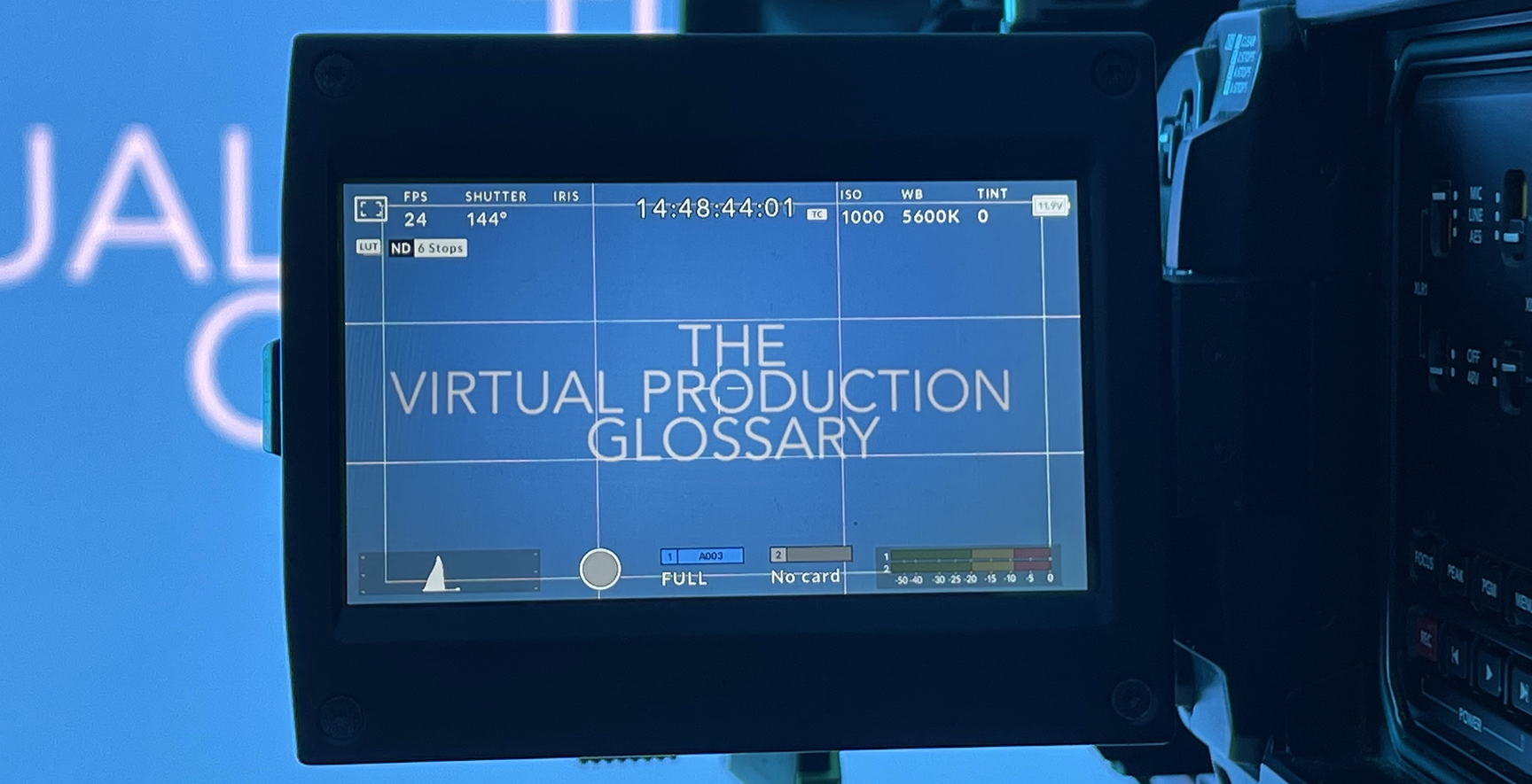 Virtual Production Glossary Image