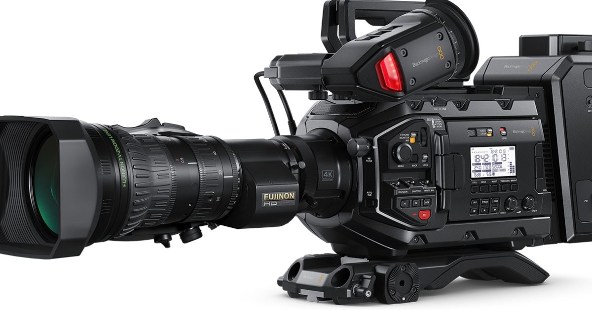 ビデオカメラ Blackmagic URSA Broadcast The American Society of Cinematographers | Blackmagic