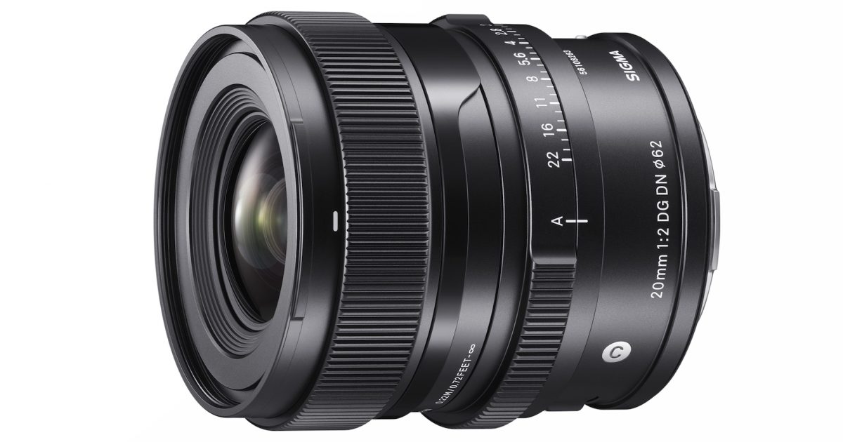 Sigma Announces 20mm F2 DG DN Contemporary