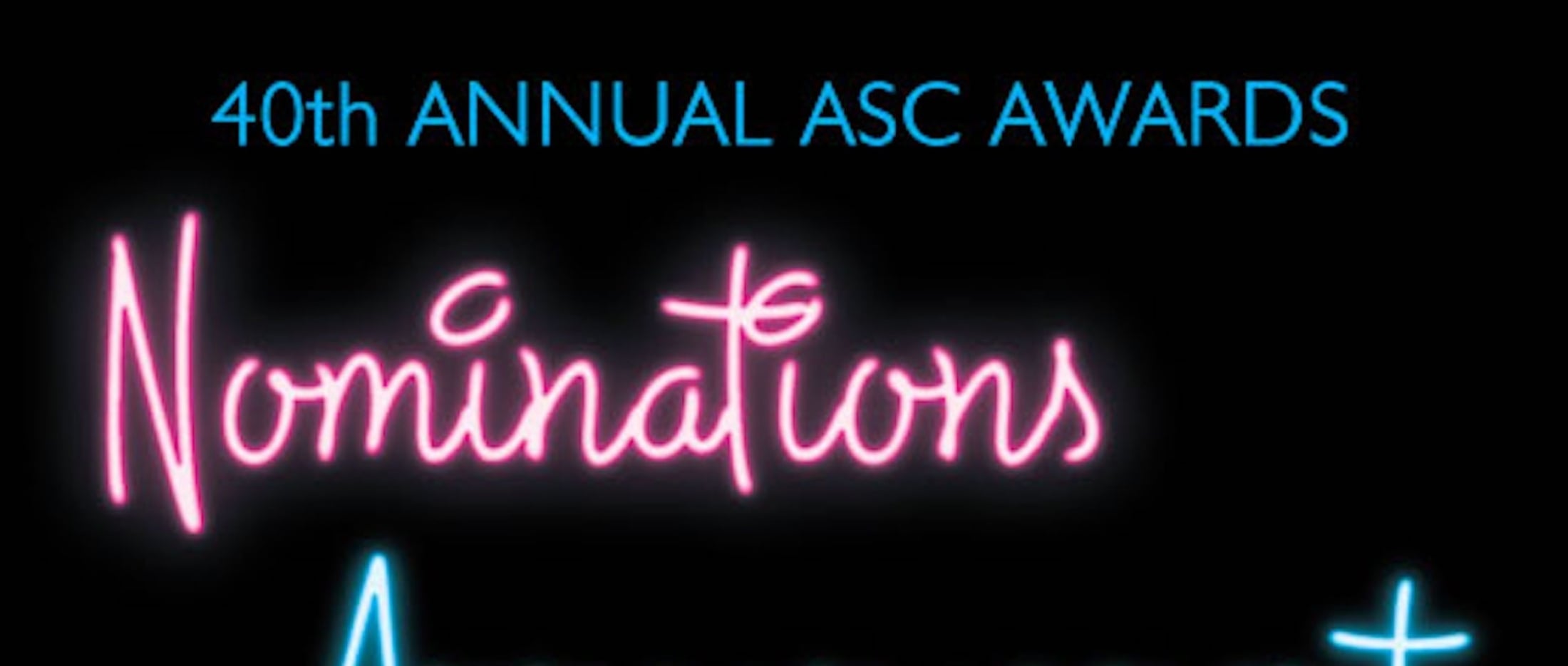 40th ASC Annual ASC Awards Nominations Livestream Date Set