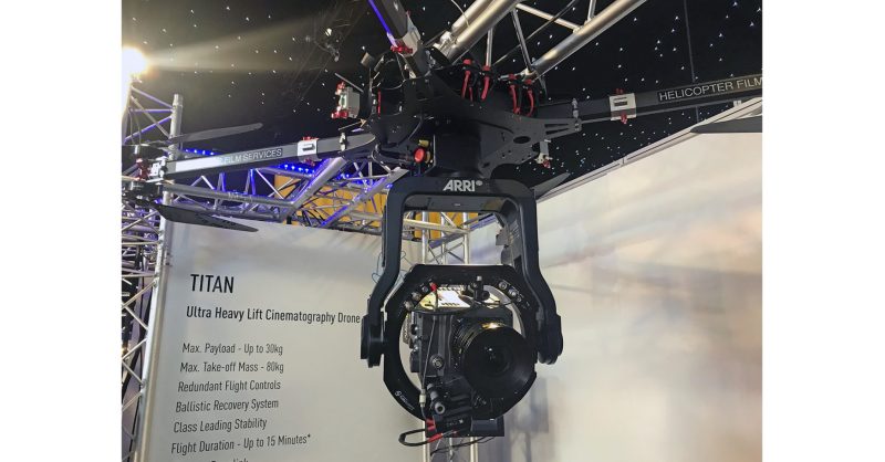 The American Society of Cinematographers HFS Launches Titan Drone