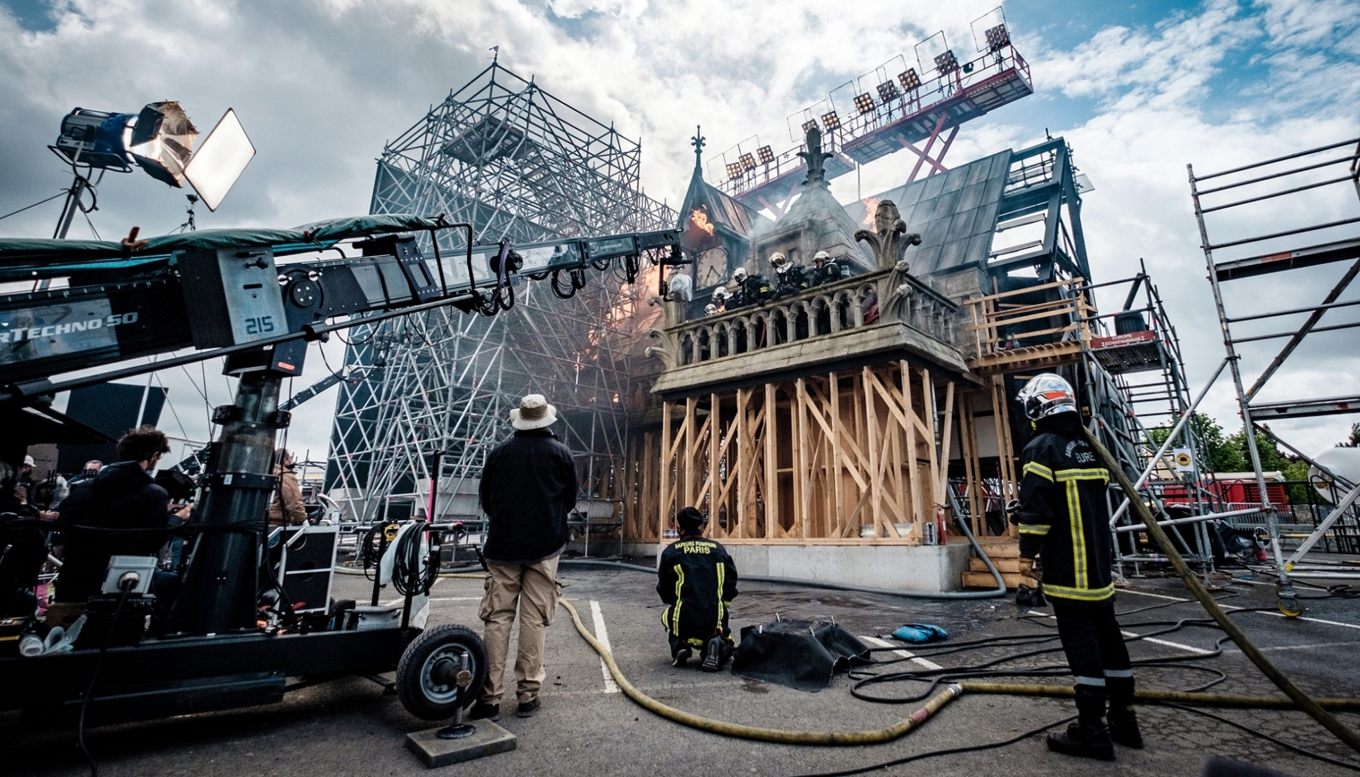 Filming in the City of Light