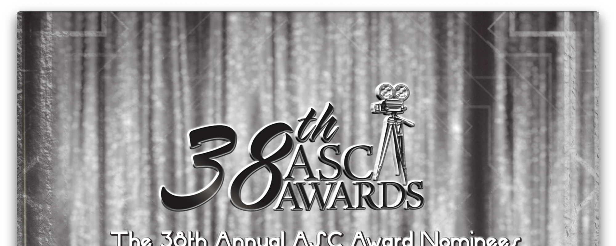 38th Annual ASC Awards Nominees Announcement Livestream