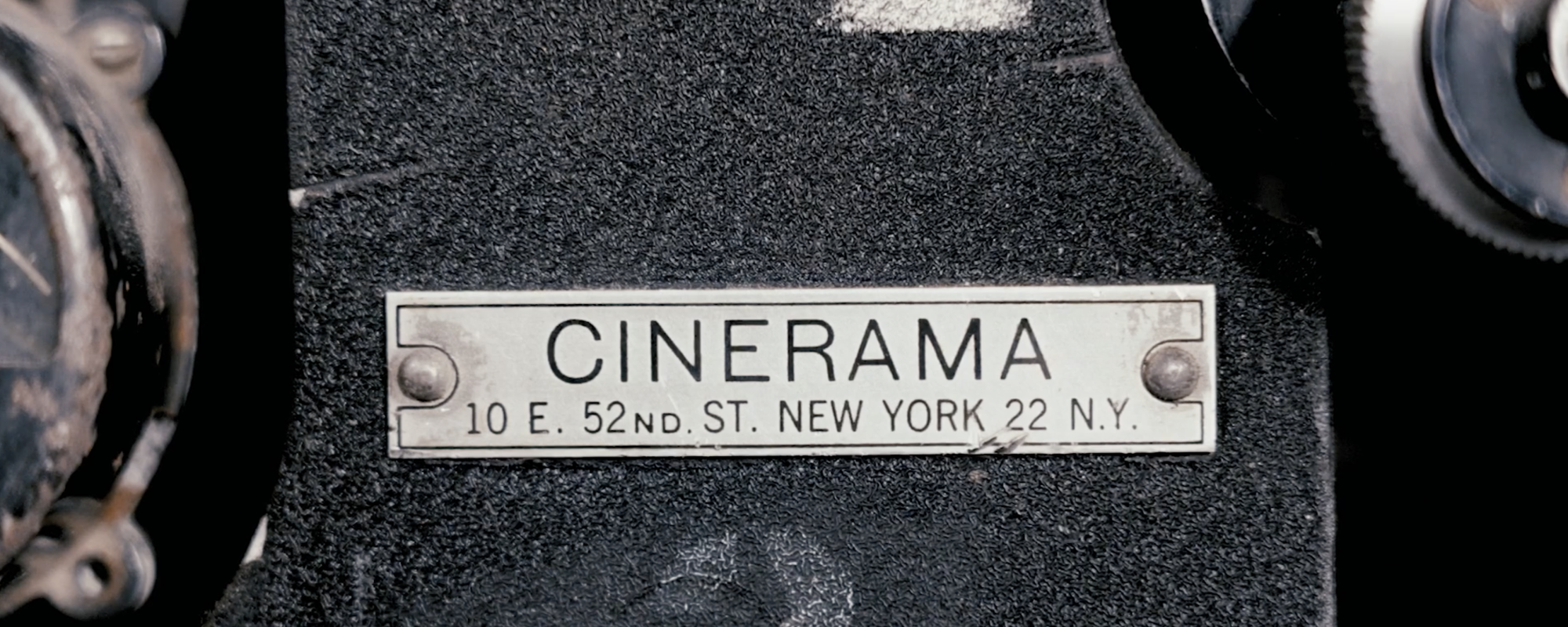 ASC Museum Minute: 35mm Cinerama Camera