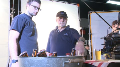 Lighting a Beer Pour - Working with Prop Dept.