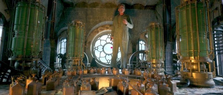 Frankenstein in Miniature: Building, and Destroying, Victor's Lab