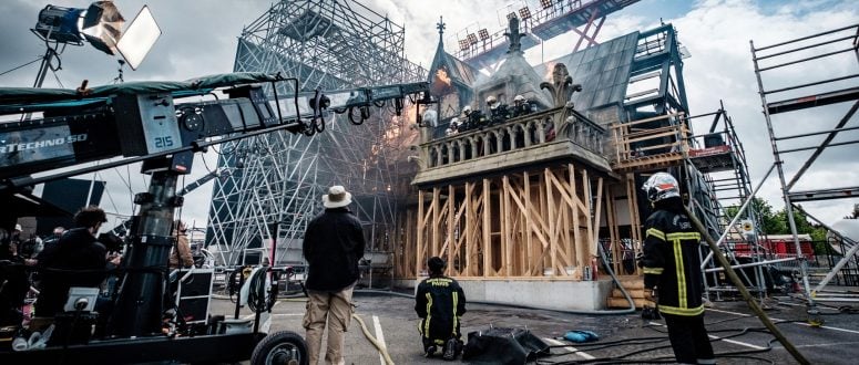 Filming in the City of Light