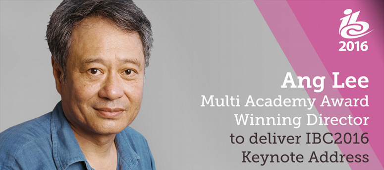 director Ang Lee keynote at IBC 2016