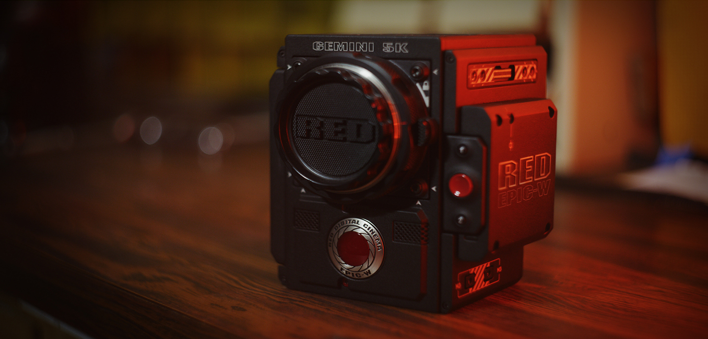 red scarlet w sensor